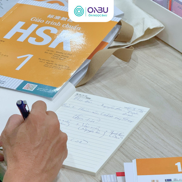 Luyện tập viết 150+ từ vựng HSK 1 mỗi ngày để nâng cao vốn từ