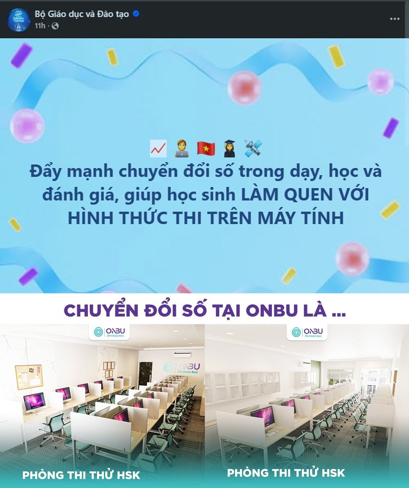 Học Viện Ôn Ngọc BEU triển khai thi thử HSK trên máy tính