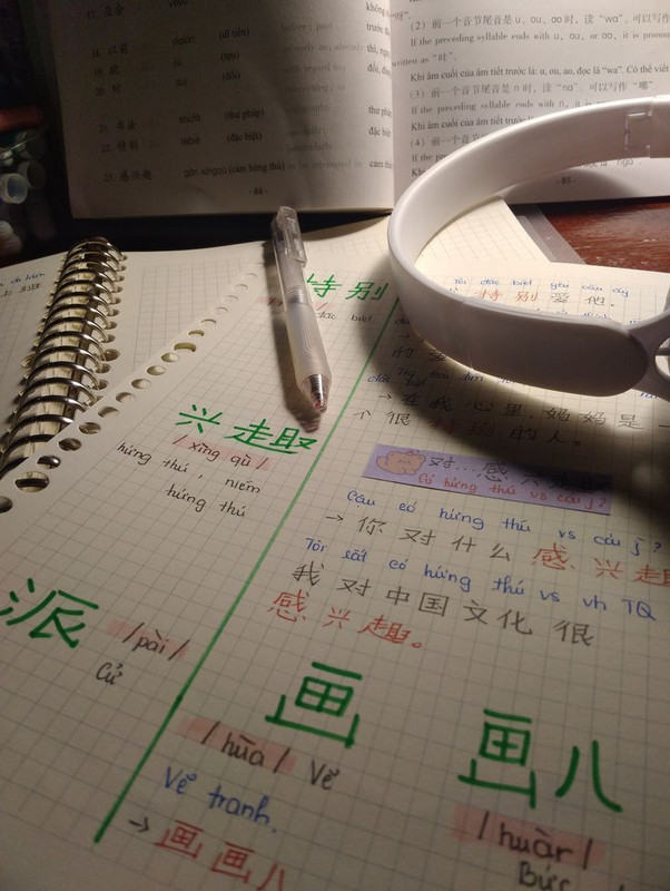 Tổng hợp từ vựng tiếng Trung HSK 3 kèm ví dụ