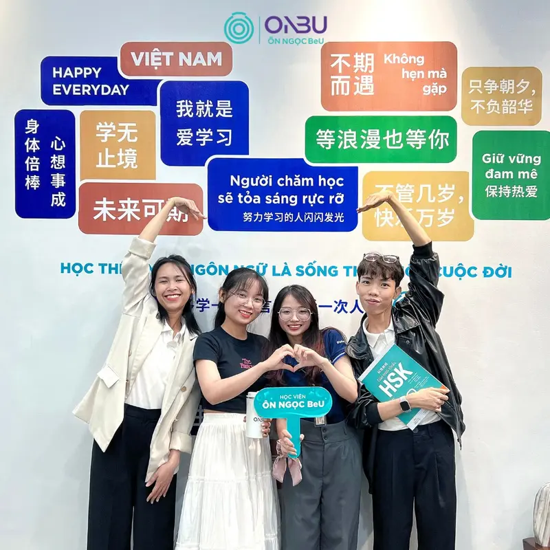 Khóa học tiếng Trung tại Học Viện Ôn Ngọc BeU – Khai phóng bản thân, kết nối văn hóa