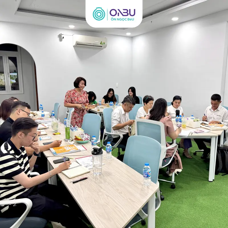 Không gian lớp học tại Học Viện Ôn Ngọc BeU