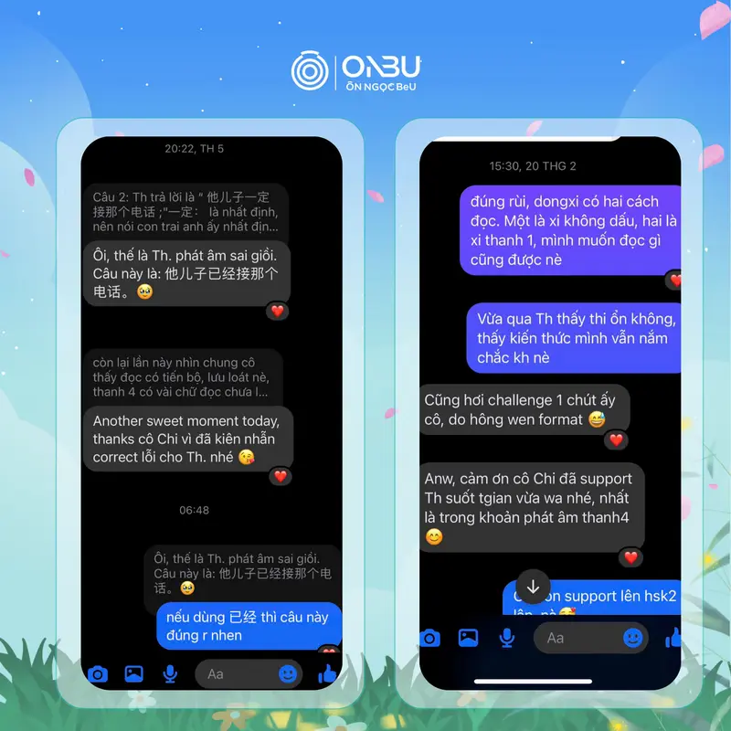 Show màn hình review thực tế