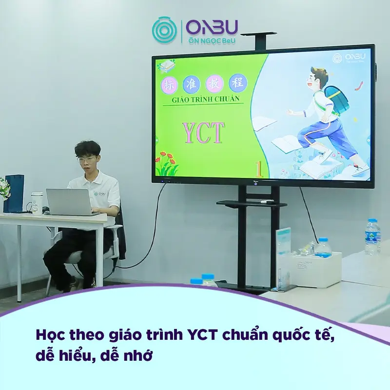 Trẻ được học theo giáo trình YCT