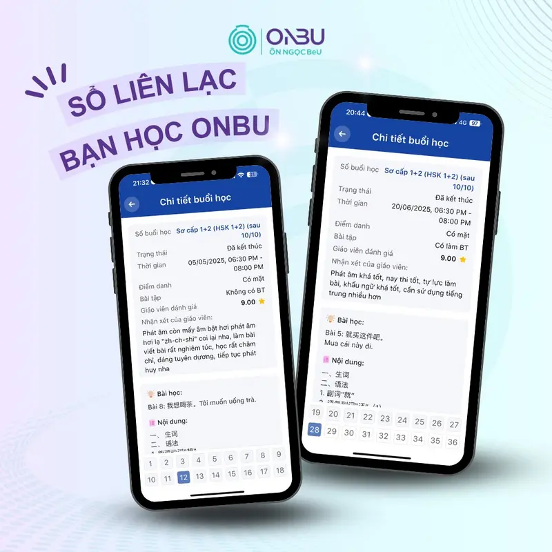 Ứng dụng ONBU giúp Phụ Huynh