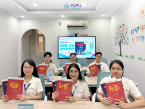 Học Viện ONBU sử dụng bộ sách NEW HSK vào giảng dạy