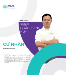 Giáo Viên Bản Xứ tại Học Viện ONBU